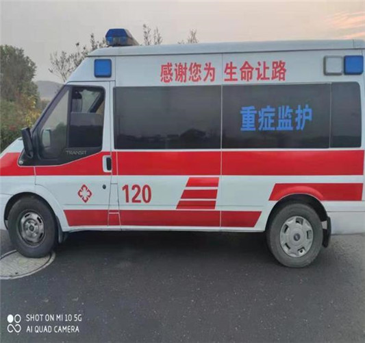 呼玛救护车出租服务案例3