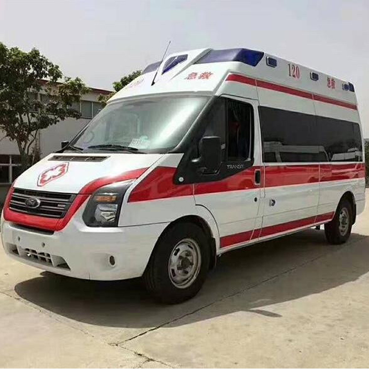 呼玛救护车出租服务案例5